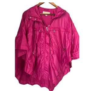 Michael Kors Women’s Nylon Poncho Rain Windbreaker